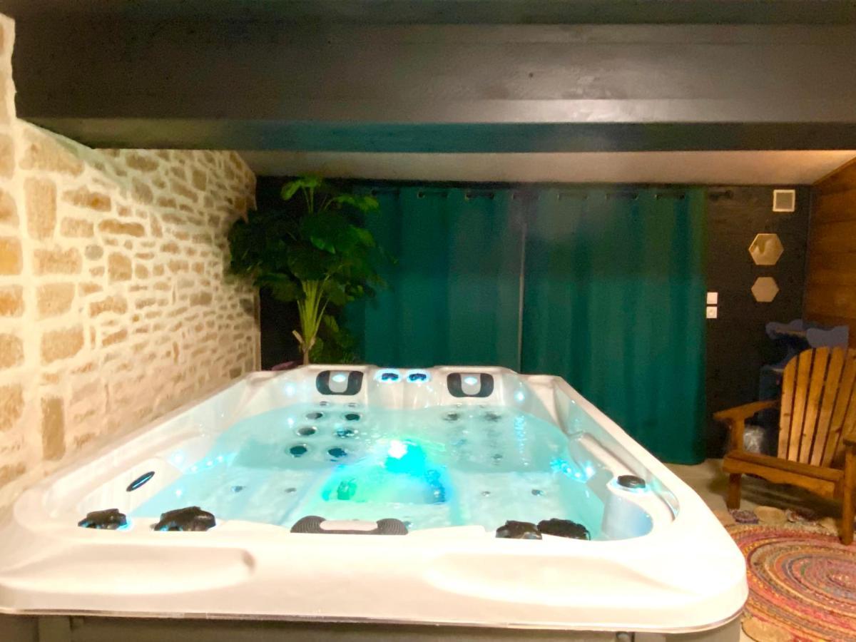 Le Cocon Boheme - Maison Climatisee Au Coeur De Sarlat - Parking - Piscine Chauffee - Spa Et Massages Exterior foto